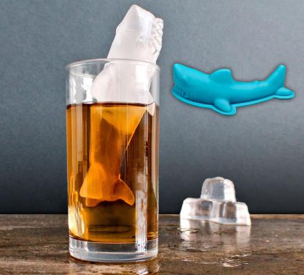 There’s Now a 3D Mold That Lets You Create Giant Shark Shaped Ice Cubes
