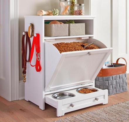 This Ultimate Dog Feeding Station Holds Everything You’ll Need For Your Pooch