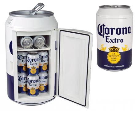 What Office Couldn’t Use a Giant Corona Can Mini Beer Fridge?