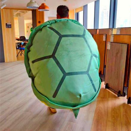 This Giant Wearable Turtle Shell Pillow Is a Must For TMNT Fanatics