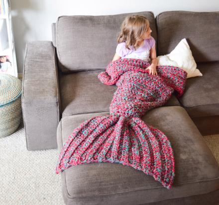 Mermaid Tail Blanket