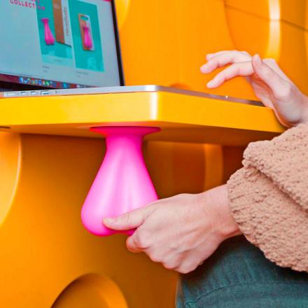 These Under-Desk Scrotum Shaped Stress Balls Help Relieve Stress At The Office